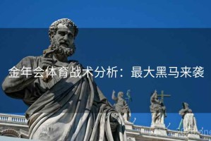 金年会体育战术分析：最大黑马来袭