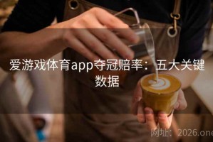 爱游戏体育app夺冠赔率：五大关键数据